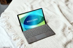 6 Blue Green Abstract Technology Business Background Product Image 6