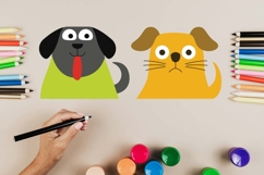 13 Colorful Cute Dog Puppy Animal Character Product Image 4