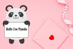 42 Happy Cute Animal Holding Empty Board Product Image 9