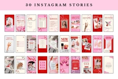 Nail Salon Social Media Canva Templates Product Image 5