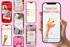 Nail Salon Social Media Canva Templates Product Image 9