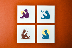 11 Boy Reading Book on The Floor Product Image 3