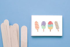 8 Pastel Popsicle Vector Icons Product Image 2