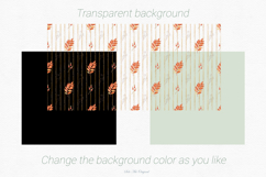 Fall maple leaves digital paper Autumn background Product Image 6