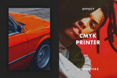CMYK Printer Effect for Posters Product Image 1