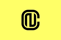 CN NC Logo design. Product Image 1
