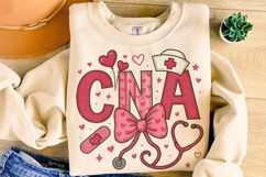 CNA Valentine's Day PNG, Nurse Valentine PNG, Xoxo PNG, Love Product Image 3