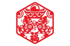 Chinese New Year SVG Cut File Product Image 1