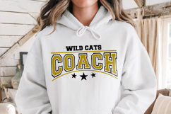 Custom Name Coach shirt svg, Team name coach shirt svg Product Image 3