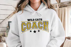 Custom Name Coach shirt svg, Team name coach shirt svg Product Image 3