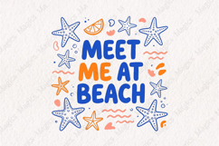 Coastal Beach Vibes Summer png Product Image 1