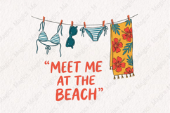 Coastal Beach Vibes Summer png Product Image 1