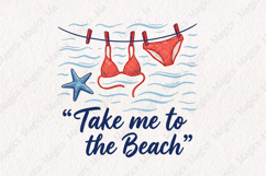 Coastal Beach Vibes Summer png Product Image 1