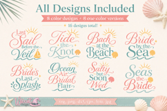 Bride Beach Trip SVG Bundle, Bachelorette Beach svg Product Image 10