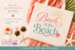 Bride Beach Trip SVG Bundle, Bachelorette Beach svg Product Image 2