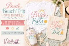 Bride Beach Trip SVG Bundle, Bachelorette Beach svg Product Image 3