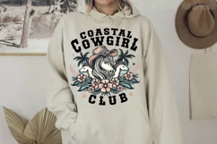 Coastal Cowgirl Club Sublimation PNG Product Image 4