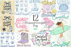Coastal Cowgirl Png Sublimation Product Image 1