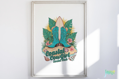 Coastal Cowgirl Social Club Western Clipart Product Image 2