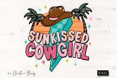 Sunkissed Cowgirl PNG | Summer PNG Product Image 4