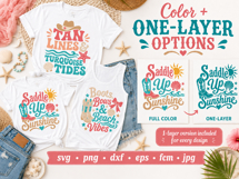 Coastal Cowgirl SVG Bundle, Western Beach SVG Files Product Image 3