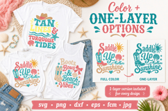 Coastal Cowgirl SVG Bundle, Western Beach SVG Files Product Image 5