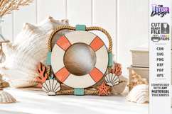 Coastal Beach Tiered Trays Laser Cut Bundle | Sea and Ocean Product Image 23
