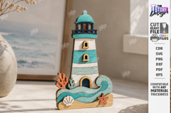 Coastal Beach Tiered Trays Laser Cut Bundle | Sea and Ocean Product Image 16
