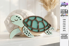 Coastal Beach Tiered Trays Laser Cut Bundle | Sea and Ocean Product Image 19