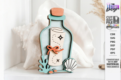 Coastal Beach Tiered Trays Laser Cut Bundle | Sea and Ocean Product Image 21