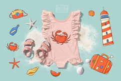 20 SUMMER &amp; VACATION DOODLES | EPS PNG JPG Product Image 2