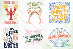 Coastal Vibes Summer SVG PNG Bundle Product Image 6