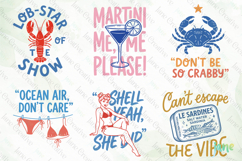Coastal Vibes Summer SVG PNG Bundle Product Image 8