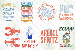 Coastal Vibes Summer SVG PNG Bundle Product Image 9