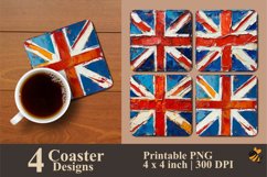 Pride Flag Coaster Sublimation Design Product Image 1