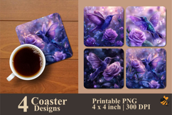 Natural Luxury Coaster Sublimation Design Product Image 1