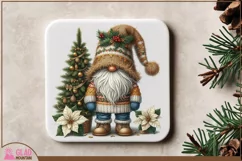 Christmas Gnome sublimation png, Christmas Gnome Clipart Product Image 4