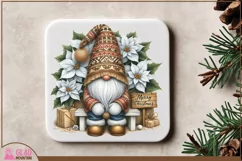 Merry Christmas Gnome png, Christmas Gnome sublimation png Product Image 5