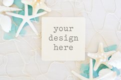Coaster Mockup| Stock Photo| Flat Lay|Kitchen Mockup Product Image 1