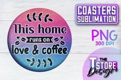 Coasters Sublimation | Coasters Design | PNG 300 DPI Product Image 1