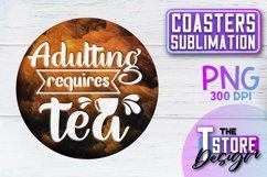 Coasters Sublimation | Coasters Design | PNG 300 DPI Product Image 1
