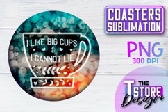 Coasters Sublimation | Coasters Design | PNG 300 DPI Product Image 1