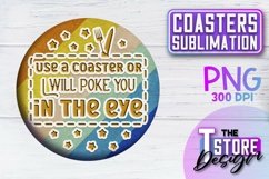 Coasters Sublimation | Coasters Design | PNG 300 DPI Product Image 1