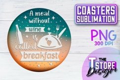 Coasters Sublimation | Coasters Design | PNG 300 DPI Product Image 1