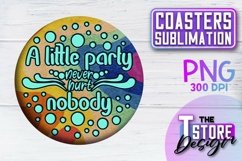 Coasters Sublimation | Coasters Design | PNG 300 DPI Product Image 1