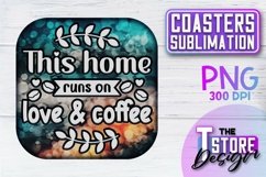 Coasters Sublimation | Coasters Design | PNG 300 DPI Product Image 1