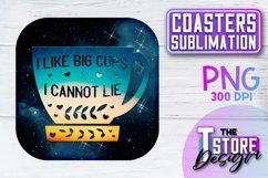 Coasters Sublimation | Coasters Design | PNG 300 DPI Product Image 1