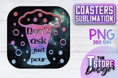 Coasters Sublimation | Coasters Design | PNG 300 DPI Product Image 1