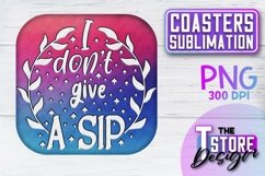 Coasters Sublimation | Coasters Design | PNG 300 DPI Product Image 1