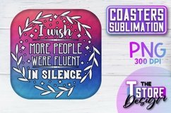 Coasters Sublimation | Coasters Design | PNG 300 DPI Product Image 1